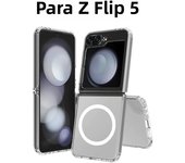 For Galaxy Wireless Magnetic Clear Case Samsung S25 S23 S21 Fe S24 Ultra S22 Plus Z Fold Flip 6 5 4 3 Magsafe Magnets Cover