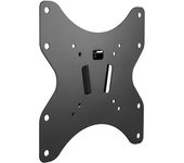 Soporte de pared para pantalla fija Tooq, color negro, 23'/42'