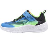 Skechers  MICROSPEC ADVANCE Zapatilla Deportiva Velcro Niño Azul