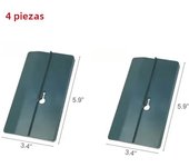 2/4pcs Drywall Fitting Tool Plasterboard Fixing Tool Fixing Board Supporting Installing Drywall Sloped Wall Carpenter Tool