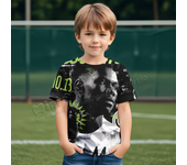 3d Printing Real Madrid Children Top Shirts Boys Clothes Splatoon Messi Children's Clothing Hulk 2024 Girl Clothes Ronaldo Stich
