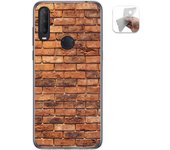 Tumundosmartphone Funda Gel Tpu para Alcatel 1S 2020 / 3L 2020 diseño Ladrillo 04 Dibujos