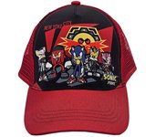 Sonic Gorra Prime Rojo Junior