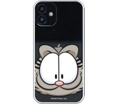 Funda original compatible con iPhone 12 Mini con un diseño de Garfield Nermal