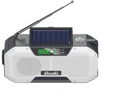 IPX5 impermeable múltiple de la emergencia solar de la mano de la manivela de la Radio de 5000 mAh