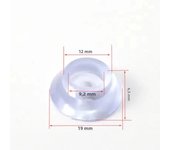24-100pcs Transparent Silicone Table Chair Leg Mat Non-slip Wear-resistant Silent Furniture Foot Cover Wood Floor Protector Pads