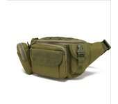 Bolso bandolera militar para deportes al aire libre, multifunción, para herramientas, bandolera, riñonera táctica de camuflaje
