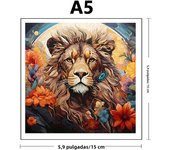 Wooden Puzzle Lion Unique 3D Animal Adult and Children's Puzzle Toy Wooden Montessori Toy Children's Wooden Puzzle Gift