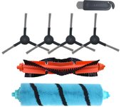 Replacement Roller Soft  Brush Side Brush for Cecotec Conga 3490 4090 5090  Robot Sweeper Vacuum Cleaner for Xiaomi STYJ02YM