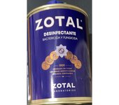 DESINFECTANTE ZOTAL .DESINFECTANTE, FUNGICIDA Y BACTERICIDA