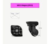 W013 Suitcases Wheel Trolley Case Universal Wheels Accessories Luggage Password Box Repair Pulley Compression Replacement Roller