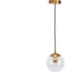 Lámpara de pared Modern Retro, Minimalist Decorative Bola de Cristal, Luz de pared E27 para Sala de estar, Dormitory, estudio, 110-240V