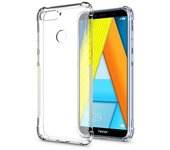 Tumundosmartphone Funda Gel Tpu Anti-Shock Transparente para Huawei Honor 7A / Y6 2018