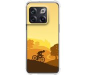 Funda Silicona Antigolpes para Oneplus 10T 5G diseño Ciclista Dibujos