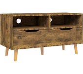 vidaXL Mueble para TV madera contrachapada 90x40x48,5 cm, Mueble de Salon, Mueble TV, Mueble TV salon, Mesa de TV, Mueble tele