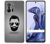 Funda Silicona para Xiaomi 11T 5G / 11T Pro 5G diseño Barba Dibujos