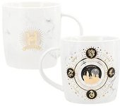 Taza Hogwarts Harry Potter Constelaciones y Casas Cerámica 400 mls