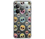 Tumundosmartphone Funda Silicona Antigolpes para Realme GT 6 / GT 6T 5G diseño Catrina Dibujos