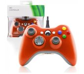IMATICA LOS PALACIOS Mando con Cable para Xbox 360 Color Naranja