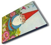 PANEL FOTOGRÁFICO DECORATIVO DAVID EL GNOMO SERIE DIBUJOS NOMO RETRO cuadro acabado brillante elegante pared capitulos retro antigua