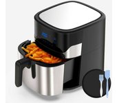 UNIVERSALBLUE Freidora de Aire Universal Blue 1600W 6,5L con Accesorios - Negro/Inox