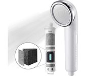 Cabezal De Ducha Con Filtro – Manual De Ducha Con Filtro De Alta Presión Sin Manguera –Elimine El Cloro Para Suavizar La Dureza Del Agua