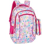 J.S ONDO MOCHILA TIPO TELA PARA MUJER Mochila Escolar Mochila de Viaje Negocios Trabajo Diario Antirrobo Impermeable Grande Mochila Ordenador ESTAMPADO