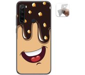 Tumundosmartphone Funda Gel Tpu para Xiaomi Redmi Note 8T diseño Helado Chocolate Dibujos