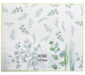 DAMDAM GO  Juego de 2 tapete escurridor Microfibra Botanic Kitchen 50x38 cm