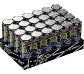 PACK 24 LATAS  Bebida energética Black Hat Classic  Saborea la versión clásica de esta potente bebida energética con azúcar
