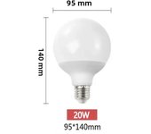 30W 20W 15W LED Bulb E27 G70 G80 G95 G120 Energy Saving Global Light Lampada Ampoule LED Light Bulbs White Warm White LED Lamp