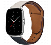 20mm/22mm Leather band For Amazfit GTS/4/2/2e/GTS2 Mini/GTR 3/Pro/47mm/GTR2/2e/stratos 2 Sport Watch Bracelet Amazfit bip strap