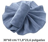 60*160 Grey Large Size Car Wash Special Cleaning Cloth Car Towel Absorbent Towel Microfiber High Water Absorption Cleaning Towel