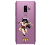 Funda original compatible con Samsung Galaxy S9 Plus - JL Wonder Woman Vuelo