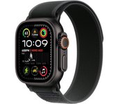 Apple Watch Ultra 2 GPS Cellular 49mm Caja de titanio negro con correa Trail Loop negra Talla M/L