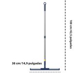 Multifunctional Glass Wiper Magic Silicon Telescopic Scraper Mop Suitable for Wet and Dry Bathroom Kitchen Efficiently Scrapes