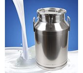 Lata de leche, bote de leche de acero inoxidable, cubo para olla de lácteos, jarra plateada, barril de aceite, bote de té (20L)