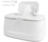 Calentador De Pañales USB With Luz LED Caja De Almacenamiento Ajustable Portátil De Gran Capacidad Para Bebés Dispensador De Pañal