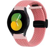 20mm/22mm Watch Strap For Samsung Galaxy watch 4 classic 5 pro 3 active 2 S3 Magnetic braided bracelet correa Huawei watch GT2 3