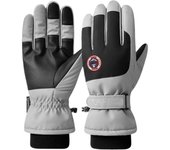 Guantes de nieve para esquí de invierno para hombres, mujeres y jóvenes, guantes cálidos impermeables para clima frío con pantalla táctil |