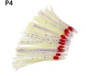 10pcs/pack Bionic Squid Lure, Artificial Soft Bait, Fishing Accessories,strong luminous fake bait,sea fishing