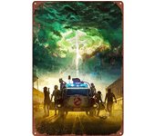 Ghostbusters Vintage Metal Wall Art Sign Retro Movie Decor Collectors Tin Poster for Home Cinema Man Cave  xin