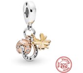 Hot Sale 100%925 Sterling Silver Luggage box Lipstick Small Stars Bead Charms Fit Original Pandora Bracelet DIY Women Jewelry