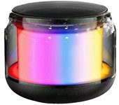 Altavoces Bluetooth portátiles con luces de colores, pequeños altavoces Bluetooth con emparejamiento estéreo inalámbrico, mini regalos para niños, mujeres,regalo de Navidad