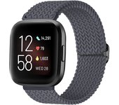 Strap for Fitbit Versa3 4 Band Braided Solo Loop Adjustable Wristband Bracelet for Fitbit Versa Sense/Sense2 Sports Watchband