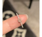Exquisite Simple Square Zircon Gold Color Open Rings For Woman 2024 Salary Goth Jewelry Wedding Party Girls' Luxury Student Ring