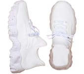 Ruibao Zapatos Zapatillas de deporte para mujer con cordones y parte superior baja, zapatos deportivos para correr, antideslizantes, ligeros, cómodos, de malla, zapatos para caminar, zapatos de gimnasio para mujer