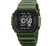 Skmei Mens Military Countdown Chrono Wristwatch 5Bar Waterproof Alarm Clock Reloj Hombre Back Light Digital Sport Watches 1988
