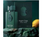 Fragrance World Night Club Green Tweed Perfume Hombre 100ml – Fresco, Amaderado, Elegante, Larga Duración