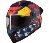 Casco Moto Casco Axxis Fenix Angry Face   Ce U